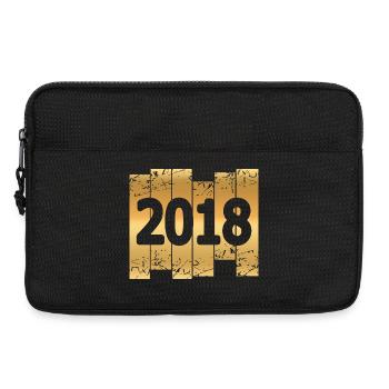 Gold 2018 - Laptop bag 13" - black - Front