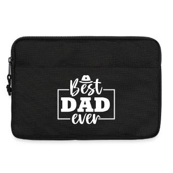 Best Dad Ever - Father´s Day Gift - Laptop bag 13" - black - Front