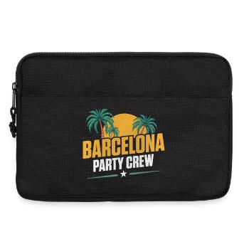 Barcelona Party Crew - Laptop bag 13" - black - Front