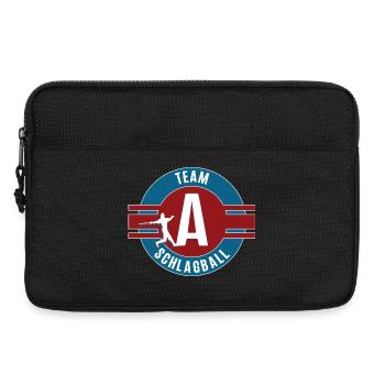 Schlagball Team A Mannschaft Schlagballspiel - Laptoptasche 13" - Schwarz - Vorne