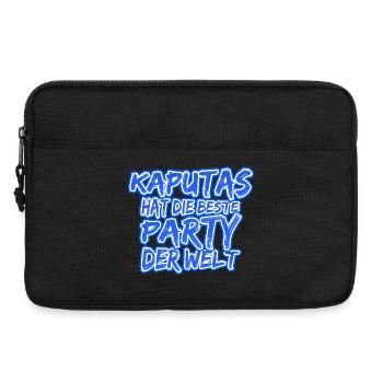Urlaub Kaputas - Laptoptasche 13" - Schwarz - Vorne