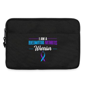 Rheumatoides Kriegerband - Laptoptasche 13" - Schwarz - Vorne