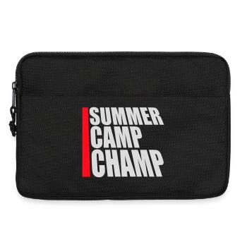 Summer Camp Champ Fun Kids Outdoor Adventure - Laptop bag 13" - black - Front