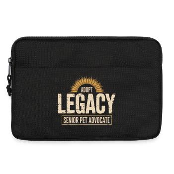 Adopt Legacy Senior Pets - Laptop bag 13" - black - Front