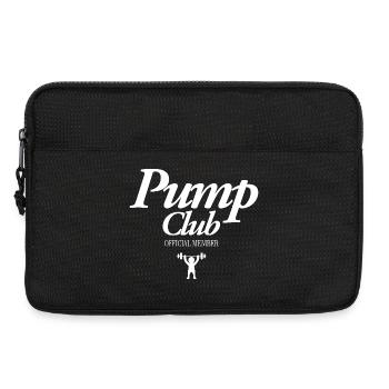 Club de pompe - Sacoche pour ordinateur portable 13 pouces - noir - Devant