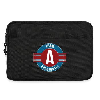 Völkerball Spieler Völkerballer Team A Mannschaft - Laptoptasche 13" - Schwarz - Vorne