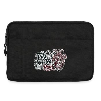 Prendre au besoin pour la douleur - Anatomical Heart Letter - Sacoche pour ordinateur portable 13 pouces - noir - Devant