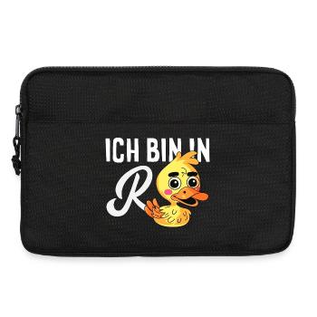 In Rente Ente Ruhestand - Laptoptasche 13" - Schwarz - Vorne