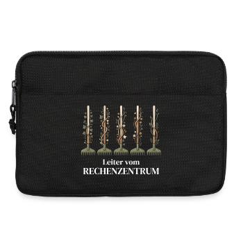 Rechenzentrum Design Gartengeräte Rechen Leiter - Laptoptasche 13" - Schwarz - Vorne
