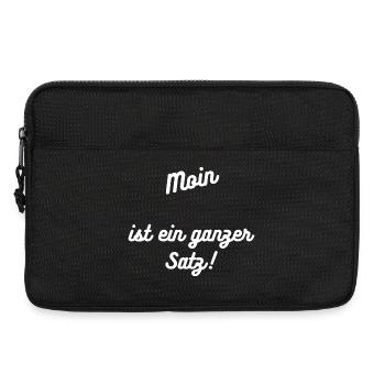 Heimatliebe Nord - Laptoptasche 13" - Schwarz - Vorne