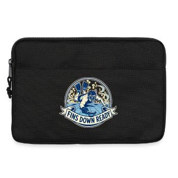 FINS DOWN READY - Laptoptasche 13" - Schwarz - Vorne