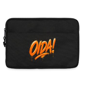 Oida ! – Conception de pinceaux à graffiti - Sacoche pour ordinateur portable 13 pouces - noir - Devant