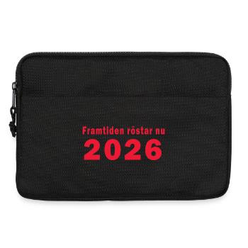 The future votes now in 2026 - Laptop bag 13" - black - Front