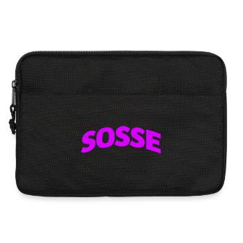 Sosse pour toujours - Sacoche pour ordinateur portable 13 pouces - noir - Devant