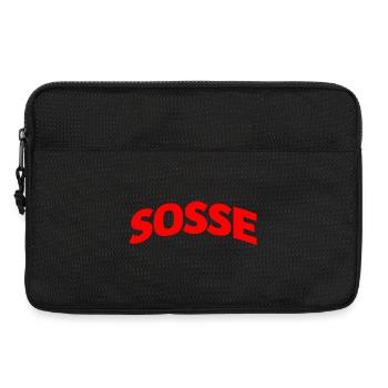 Sosse pour toujours - Sacoche pour ordinateur portable 13 pouces - noir - Devant