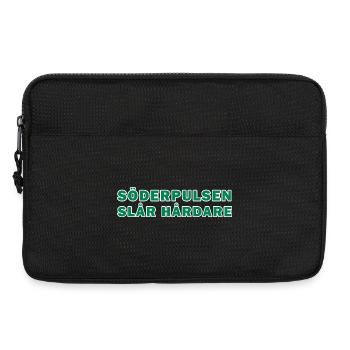The southern pulse hits harder - Laptop bag 13" - black - Front