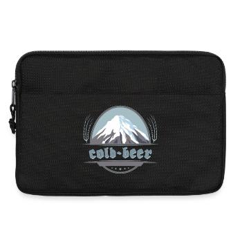 Cold Beer, Après-Ski - Laptoptasche 13" - Schwarz - Vorne
