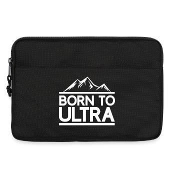 Né pour Ultra Running - Sacoche pour ordinateur portable 13 pouces - noir - Devant