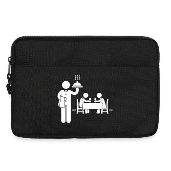 Kellnerin Kellner - Laptoptasche 13" - Schwarz - Vorne