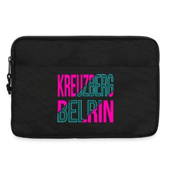 Kreuzberg Berlin design - Laptop bag 13" - black - Front