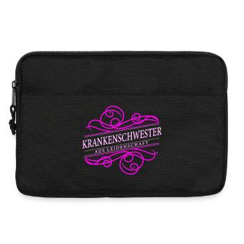 Krankenschwester aus Leidenschaft - Laptoptasche 13" - Schwarz - Vorne