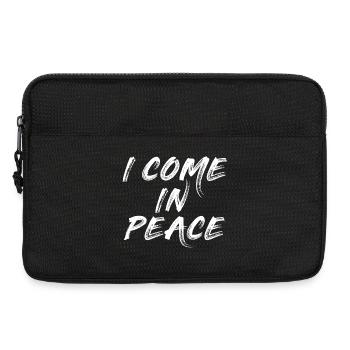 I Come In Peace - I'm Peace Couple's Matching - Laptop bag 13" - black - Front