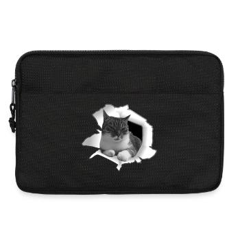 Chat mignon de Loch Cat Friend - Sacoche pour ordinateur portable 13 pouces - noir - Devant