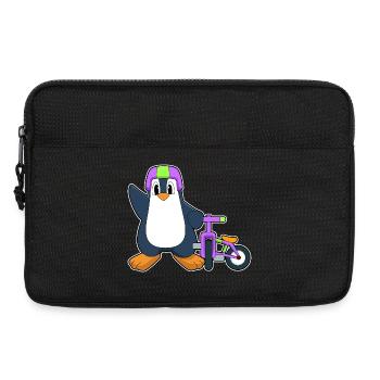 Vélo Pingouin - Sacoche pour ordinateur portable 13 pouces - noir - Devant