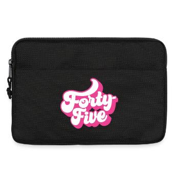 Forty-five 45th Birthday Women Her 45 Years Old - Laptop bag 13" - black - Front