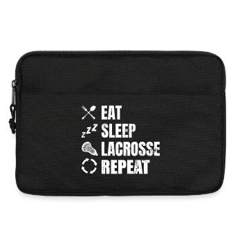 Lacrosse Player Routine - Laptop bag 13" - black - Front