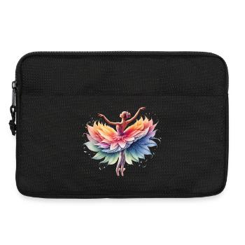 Balletttänzerin mit Tutu - Laptoptasche 13" - Schwarz - Vorne