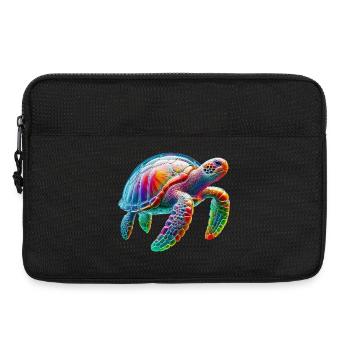 Schildkröte - Laptoptasche 13" - Schwarz - Vorne