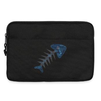 FISH. APRIL FOOL - Laptop bag 13" - black - Front