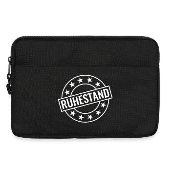 Ruhestand - Laptoptasche 13" - Schwarz - Vorne