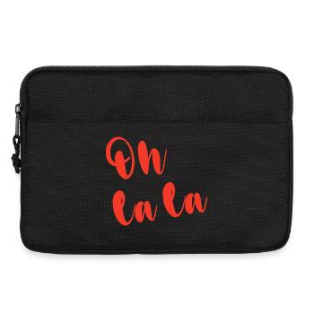 OH LA LA - Sacoche pour ordinateur portable 13 pouces - noir - Devant