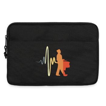 Tambour de marche - Sacoche pour ordinateur portable 13 pouces - noir - Devant