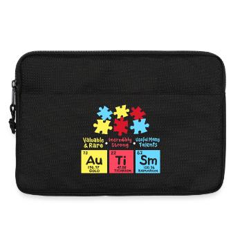 Autismus Bewusstsein - Laptoptasche 13" - Schwarz - Vorne