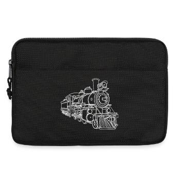 Railway Sketch - Laptop bag 13" - black - Front