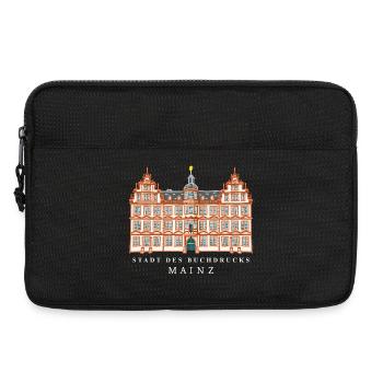 Mayence, ville de l’imprimerie, Allemagne - Sacoche pour ordinateur portable 13 pouces - noir - Devant
