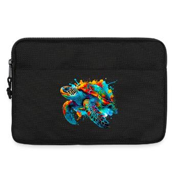 Turtle - Laptop bag 13" - black - Front