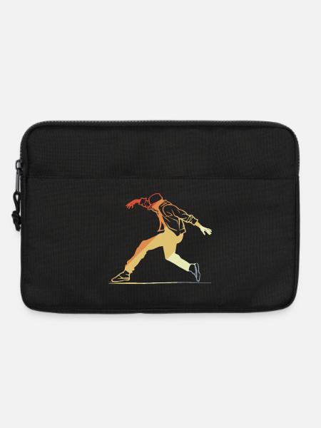 Retro Breakdancing - Laptoptasche 13" - Schwarz