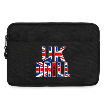 UK DRILL - Laptop bag 13" - black - Front