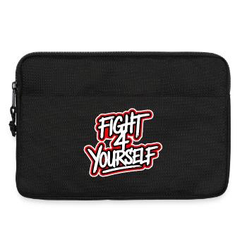 Fight 4 yourself - Laptoptasche 13" - Schwarz - Vorne