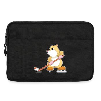 Hamster Bâton de Hockey sur Glace - Sacoche pour ordinateur portable 13 pouces - noir - Devant
