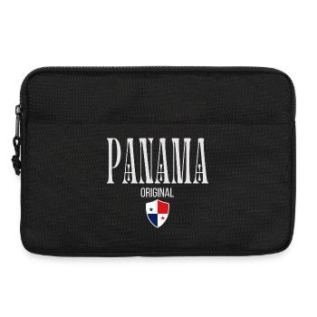 J’adore Panama, design minimaliste et élégant - Sacoche pour ordinateur portable 13 pouces - noir - Devant