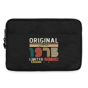 1975 Vintage Retro Birthday Gift - Laptop bag 13" - black - Front