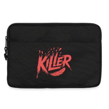 Killer Feather Splash - Laptop bag 13" - black - Front