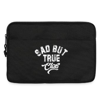 Sad But True Club Grunge Athletic Sport Graphique - Sacoche pour ordinateur portable 13 pouces - noir - Devant