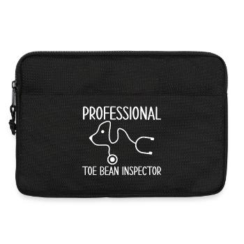 Professionnel Teenboneninspecteur - Dierenarts - Sacoche pour ordinateur portable 13 pouces - noir - Devant