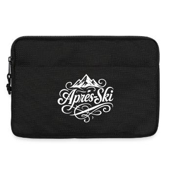 Apres Ski Berge - Laptoptasche 13" - Schwarz - Vorne